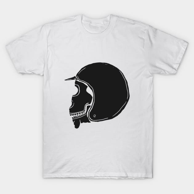 Ride with Skull T-Shirt by ohdeerdesign